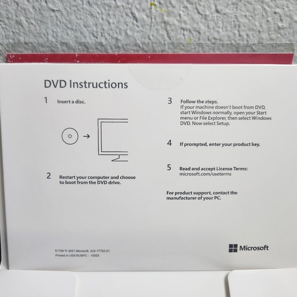 Microsoft Windows 11 pro cd + licensed genuine - Picture 2 of 3